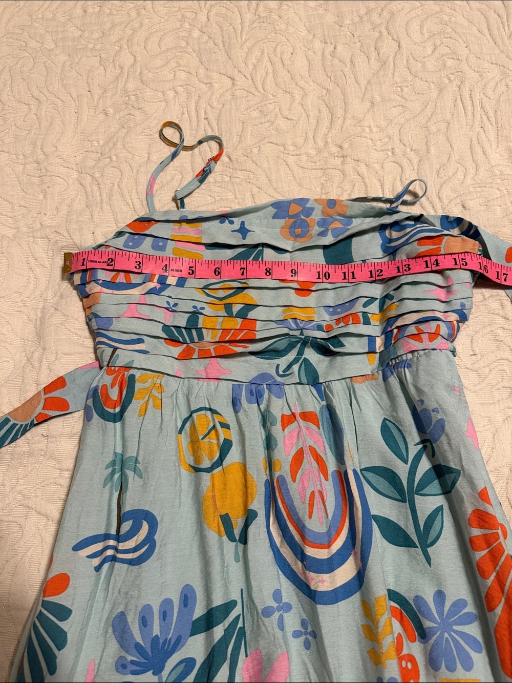 Blu Pepper summer vibes midi dress small - Picture 5 of 8